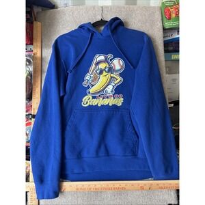 Savannah Bananas Baseball Hoodie Men's Size Medium Blue Clean